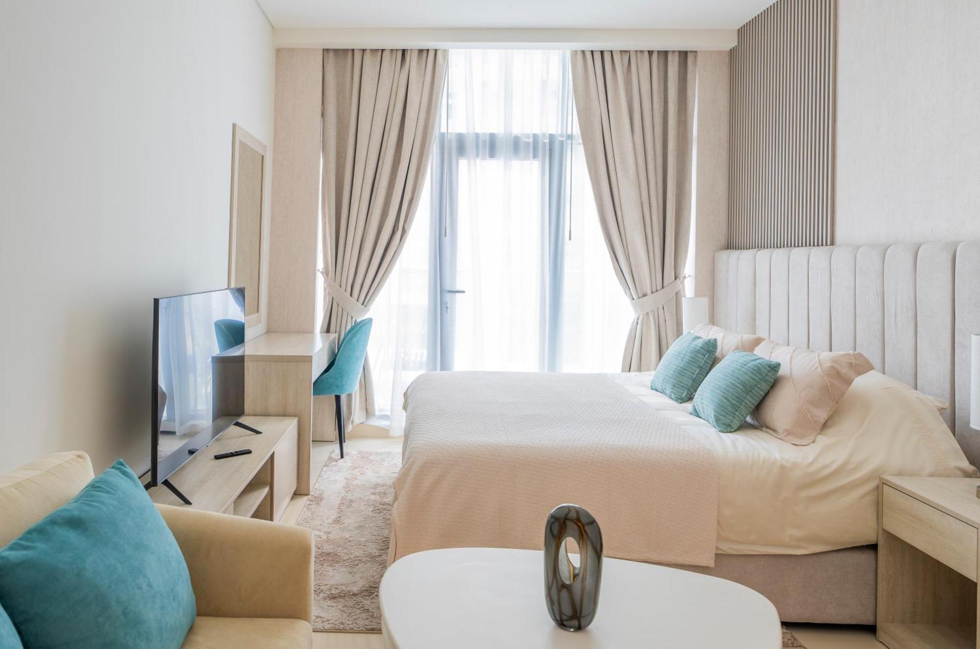 Studio With Pool And Private Beach Access On Palm Jumeirah Dubai Exterior foto