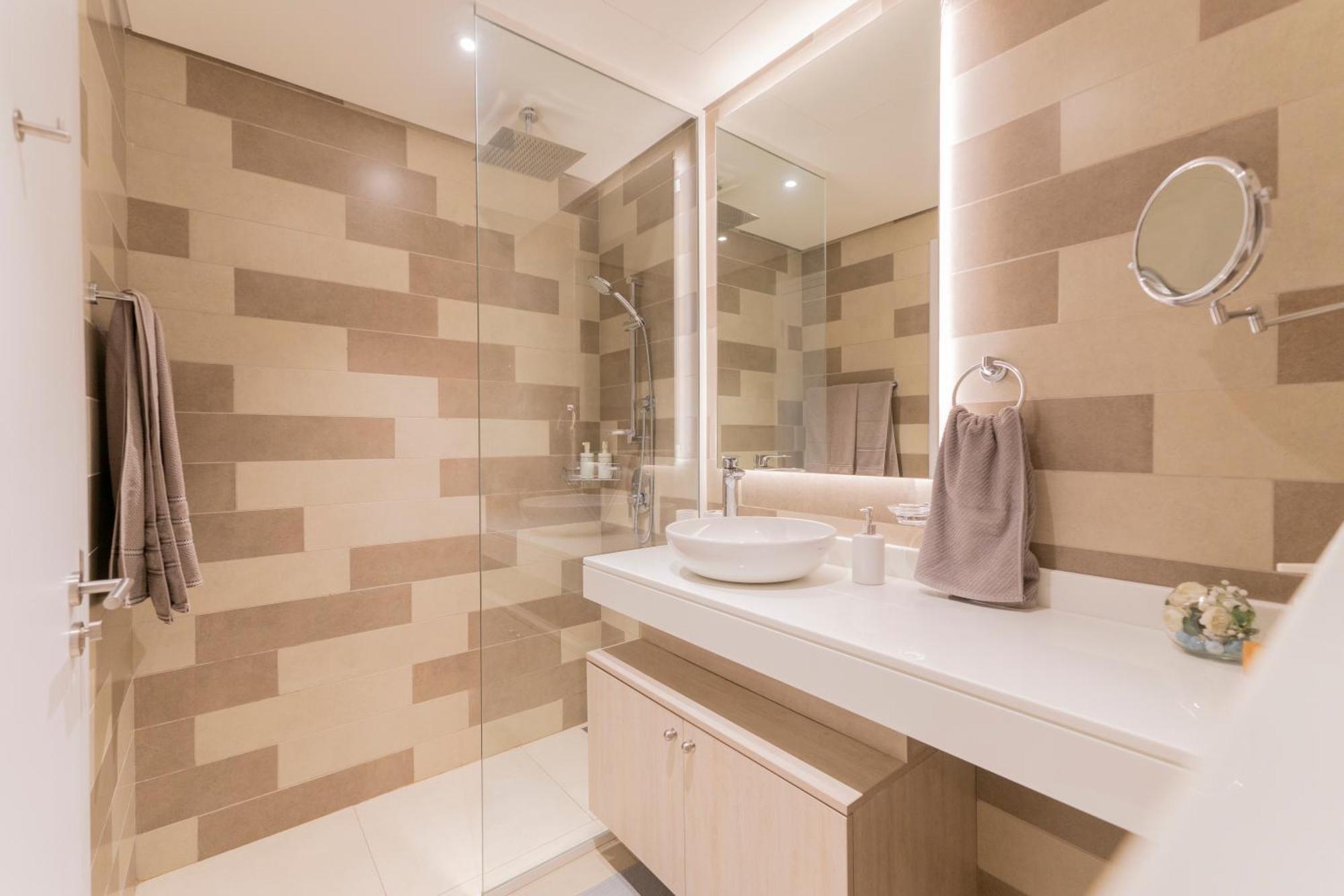 Studio With Pool And Private Beach Access On Palm Jumeirah Dubai Exterior foto